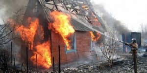 В Лидском районе сгорел дачный домик В Лидском районе сгорел дачный домик