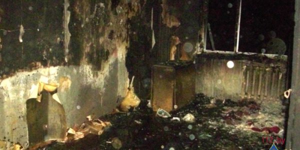 На пожаре дома в Лиде эвакуировали 70 человек