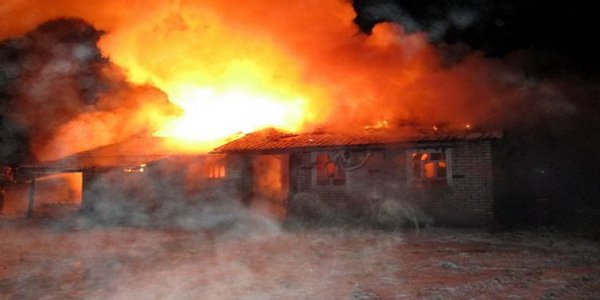 Пожар на хуторе Радивонишки