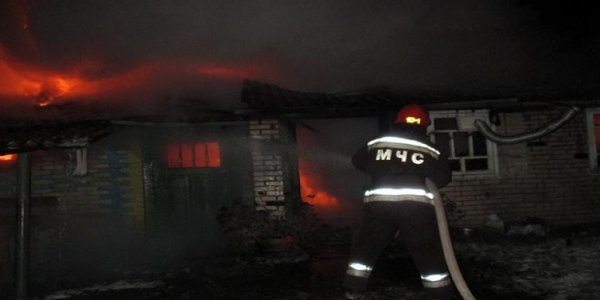 Пожар на хуторе Радивонишки