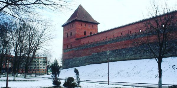 Фотографии Лидского замка (Зима)