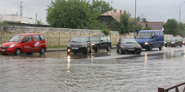 Город Лида затопило (Фото, Видео)