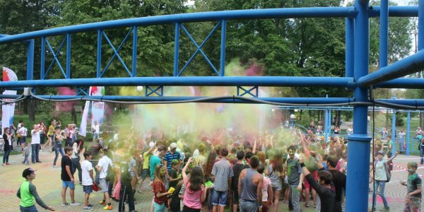 Фестиваль красок ColorFest в лиде