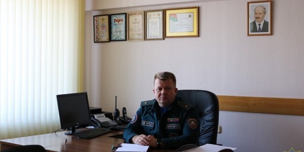 Лидский район посетил заместитель министра по чрезвычайным ситуациям Игорь Болотов