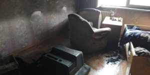 В Лиде горела квартира В Лиде горела квартира