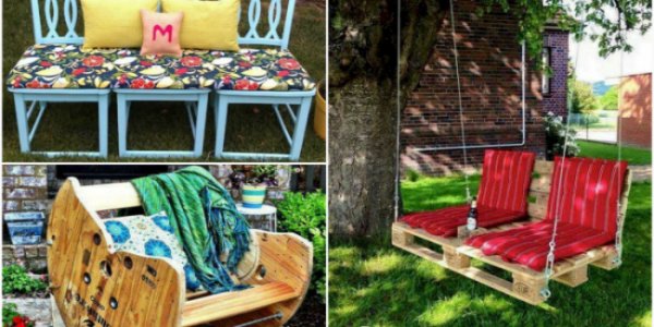 7 идей садовой мебели: от скамеек до шезлонгов